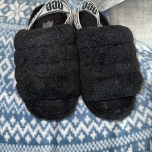 UGG Black Cozy Slippers